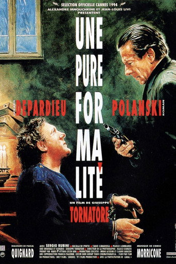 Une pure formalité